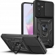 Husa Samsung Galaxy A35 5G protectie camera Techsuit CamShield Series, negru