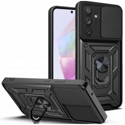Husa Samsung Galaxy A35 5G protectie camera Techsuit CamShield Series, negru