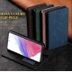 Husa Flip Leather » Samsung A35 (A356), Deluxe, Magnetic Wallet, Black