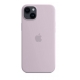 Husa pentru Apple iPhone 14, silicon, violet cenusa