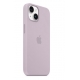Husa pentru Apple iPhone 14, silicon, violet cenusa