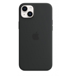 Husa din silicon, Compatibila cu Apple iPhone 14, Negru