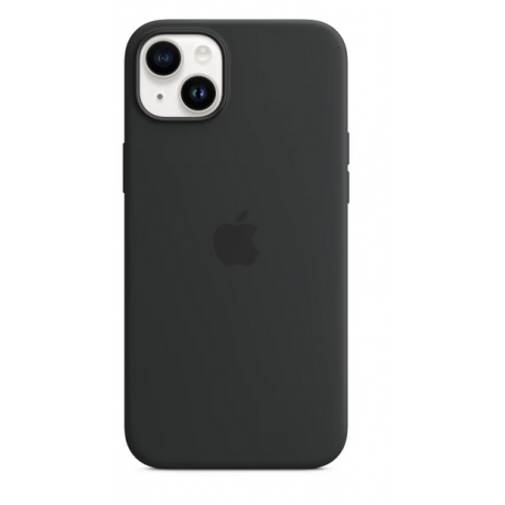 Husa din silicon, Compatibila cu Apple iPhone 14, Negru