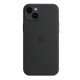 Husa din silicon, Compatibila cu Apple iPhone 14, Negru