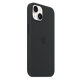 Husa din silicon, Compatibila cu Apple iPhone 14, Negru