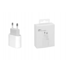 Adaptor pentru iPhone, 25W Fast charge, Alb, Type-C, compatibil Iphone