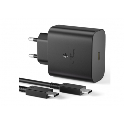 Incarcator priza 45W Super Fast Charge Negru / 1 x Port USB Type-C + Cablu Type c