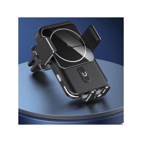 Suport pentru telefon auto cu inducție QI 15W Încărcător pentru mașină cu încărcare fără fir