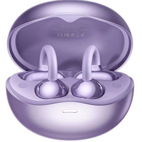 Casti Bluetooth REMAX W29 CozyBuds, Capacitate 250mAh, Clip-On, Mov