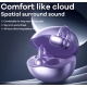 Casti Bluetooth REMAX W29 CozyBuds, Capacitate 250mAh, Clip-On, Mov
