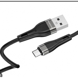 Cablu UNISON - USB / Lightning albastru 1m, 3A Lightning