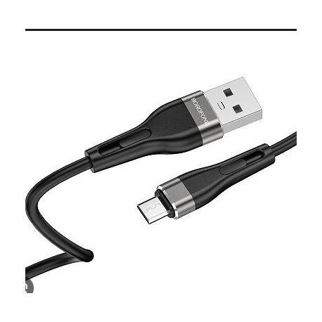 Cablu UNISON - USB / Lightning albastru 1m, 3A Lightning