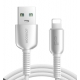 Cablu UNISON - USB / Lightning albastru 1m, 3A Lightning