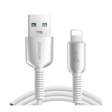 Cablu UNISON - USB / Lightning albastru 1m, 3A Lightning