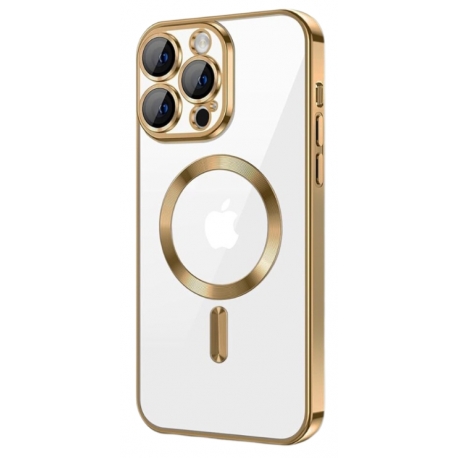 Husa iPhone 15 Pro Max MagSafe, auriu