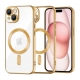 Husa iPhone 15 Plus MagSafe, auriu