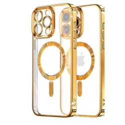 Husa iPhone 13 Pro MagSafe, auriu
