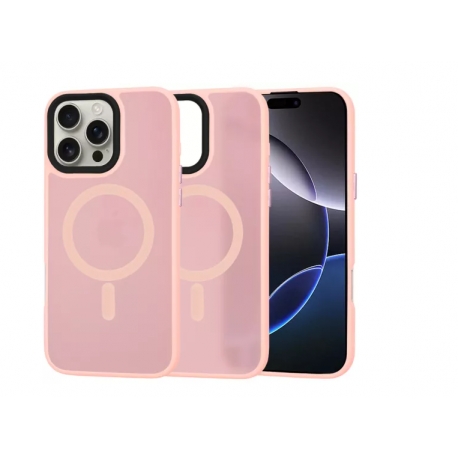 Husă compatibilă cu Apple iPhone 17 Pro Max, MagSafe, Anti-Șoc, Protecție Completă, Albastru,