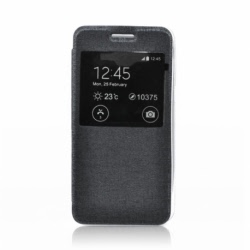 Husa MICROSOFT Lumia 535 - S-View (Negru)