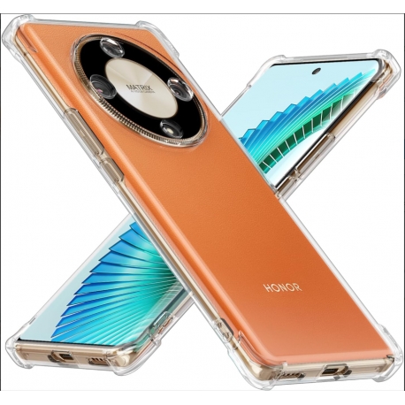 Husa Honor Magic 6 Lite , Silicon, MicroFibra, Rosie