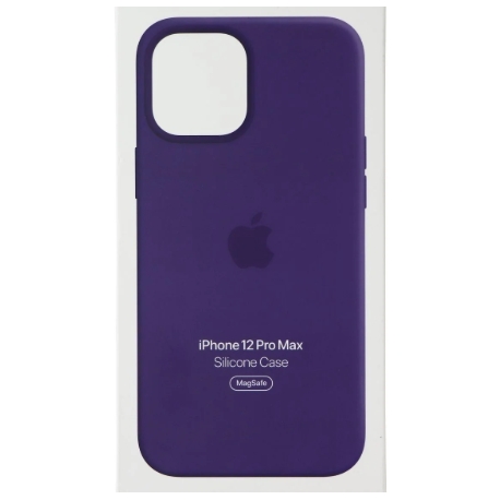 Husa Apple din silicon cu MagSafe pentru iPhone 12 Pro Max
