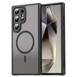 Husa pentru Samsung Galaxy S24 MagSafe, Hybrid Ultra Slim, Carcasa spate Mat, Hardcase, Antisoc,
