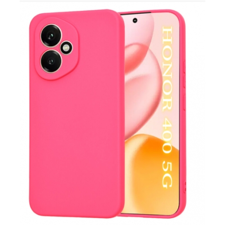 Husa Honor 400 5G, Silicon, MicroFibra, Rosu