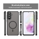 Husa MagFrost Pro » Samsung A57 (A576), Matte MagSafe, Frosted Gray / GREEN