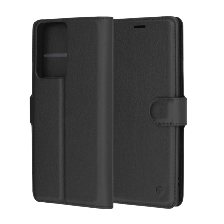 Husa tip carte- Leather Folio - Motorola Moto G84 - Black