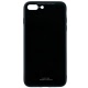Husa APPLE iPhone 7 Plus / 8 Plus - Glass (Negru)