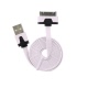 Cablu Date & Incarcare APPLE iPhone 4 (30 Pini) Plat - 1 Metru (Roz Pal)