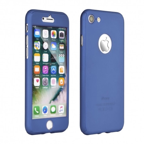 Husa APPLE iPhone 7 / 8 - 360 Grade (Bleumarin)