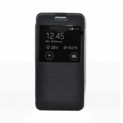 Husa SAMSUNG Galaxy S Duos - S-View (Negru)