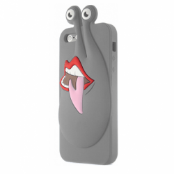 Husa APPLE iPhone 5 / 5S / SE - 3D (Melc Gri)