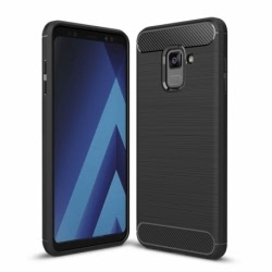 Husa SAMSUNG Galaxy A5 2018 \ A8 2018 - Carbon (Negru) FORCELL