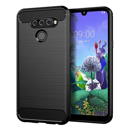 Husa LG Q60 - Carbon (Negru) FORCELL