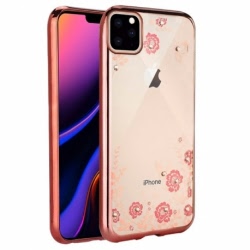Husa APPLE iPhone 11 - Diamond (Roz-Auriu) FORCELL
