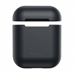 Husa de Protectie APPLE AirPods 1/2 (Negru) BASEUS BZ01