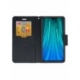 Husa XIAOMI Redmi Note 8 Pro - Fancy Book (Negru)