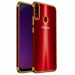 Husa SAMSUNG Galaxy A20s - Plating Soft (Auriu)