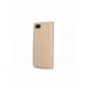Husa Pentru APPLE iPhone 4 / 4S - Leather Fancy TSS, Auriu/Negru