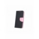 Husa Pentru SAMSUNG Galaxy J5 2016 - Leather Fancy TSS, Negru/Roz
