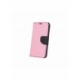 Husa Pentru SAMSUNG Galaxy J3 2016 - Leather Fancy TSS, RozNegru
