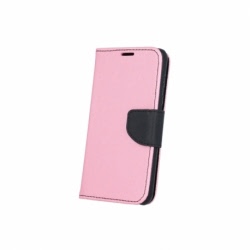 Husa Pentru SAMSUNG Galaxy J3 2016 - Leather Fancy TSS, RozNegru