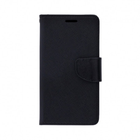 Husa Pentru MICROSOFT Lumia 535 - Leather Fancy TSS, Negru