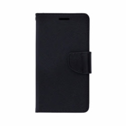 Husa Pentru MICROSOFT Lumia 540 - Leather Fancy TSS, Negru