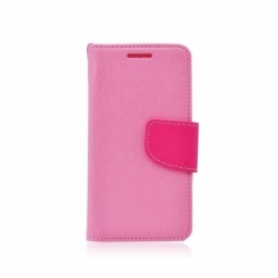 Husa Pentru SAMSUNG Galaxy J5 2016 - Leather Fancy TSS, Roz Pal