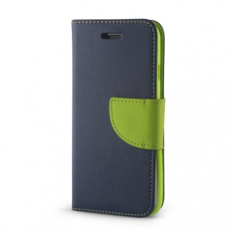Husa Pentru SAMSUNG Galaxy S4 - Leather Fancy TSS, Bleumarin