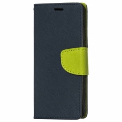 Husa Pentru XIAOMI RedMi Note 4 4X - Leather Fancy TSS, Bleumarin