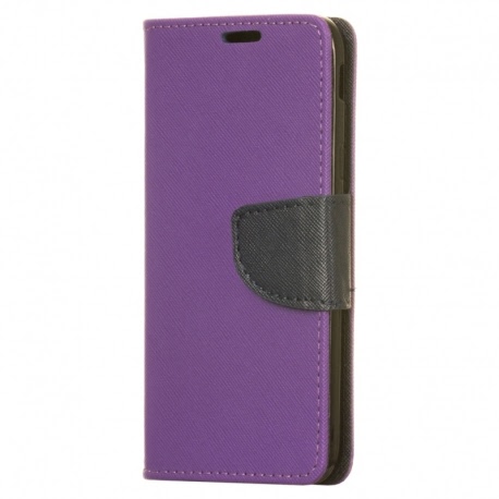 Husa Pentru SAMSUNG Galaxy J5 2017 - Leather Fancy TSS, Violet